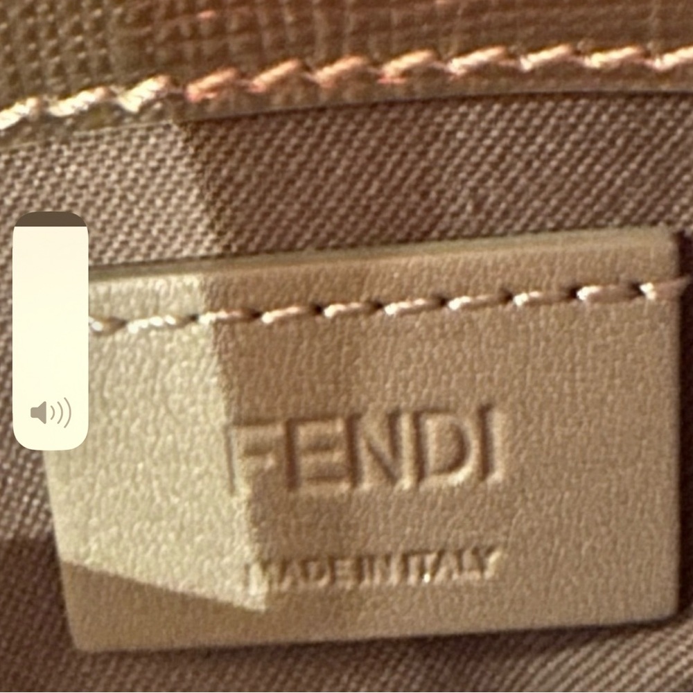 Fendi Beige Leather Clutch - Picture 4 of 6
